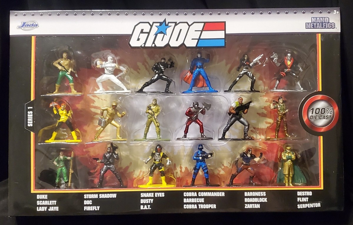 NEW G.I Joe Nano Metalfigs 18 Die-Cast Figures Collector's Set