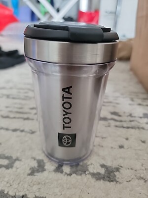 Toyota Racing Thermos Mug Tumbler Travel Cup Insulated Double Wall 350ml