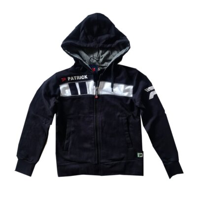 PATRICK Junior Kinder Fußball Freizeit Jacke  Hoody mit Kapuze Gr. 116
