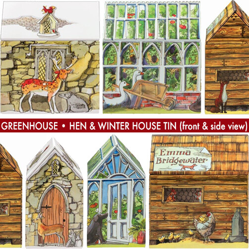 EMMA BRIDGEWATER & MATTHEW RICE TIN BOX Farm Home Kitchen Storage ...