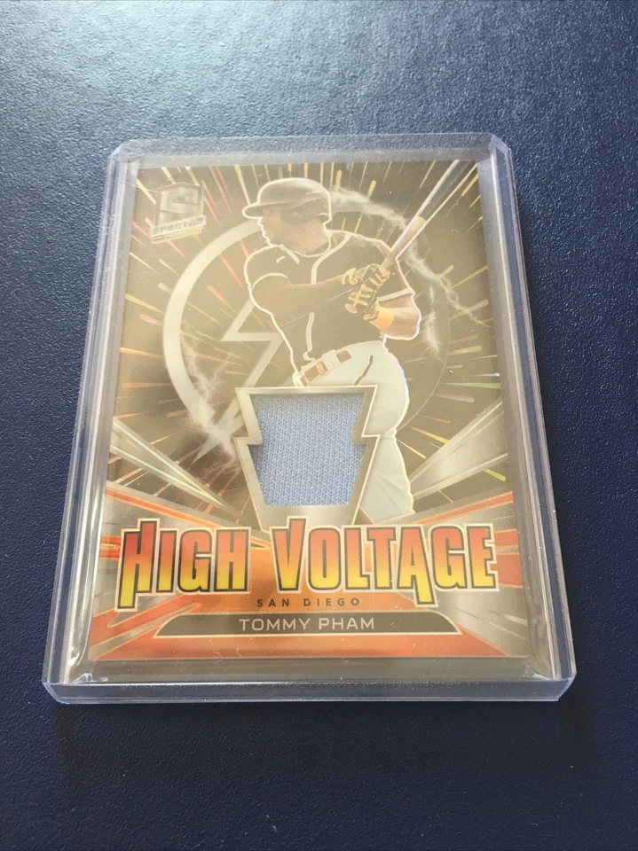 Tommy Pham 2021 Panini Spectra High Voltage Game Worn Patch 63/75 Padres🔥🔥🔥 - Image 3 of 3
