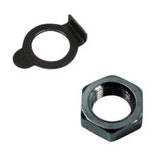 Ritzel Sicherungsblech 12mm + Mutter für Zündapp C 50 Sport / R CS Hai (3 Gang)