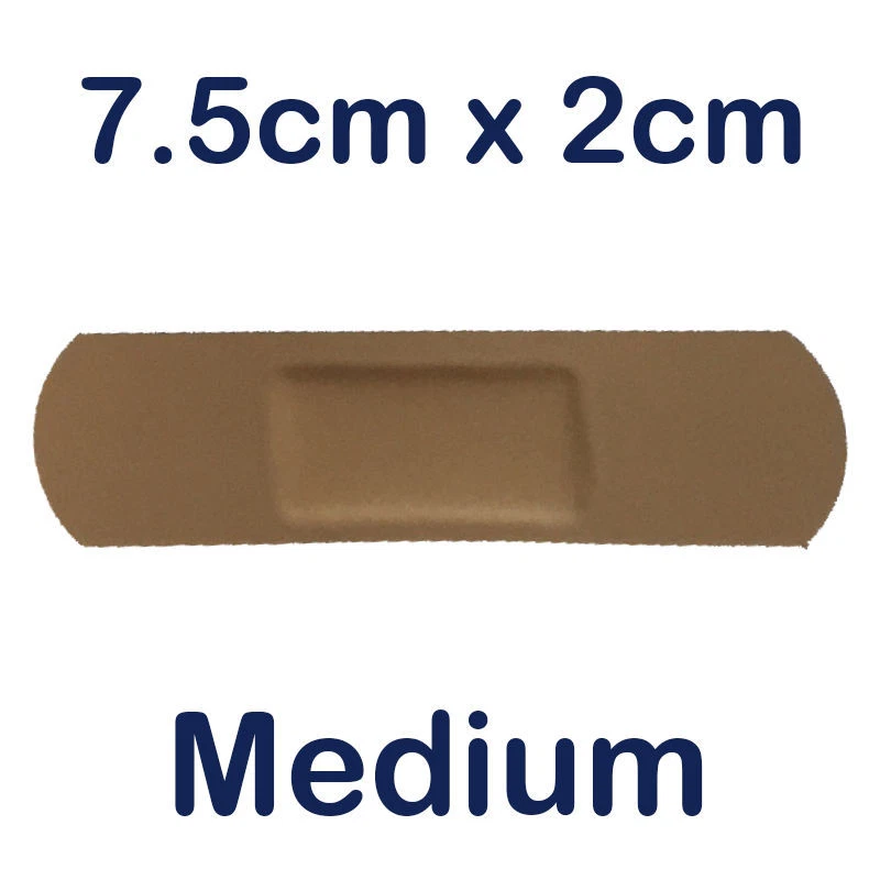 STEROPLAST STEROSTRIP PREMIUM WASHPROOF FIRST AID PLASTERS MEDIUM 7.5CM X 2CM