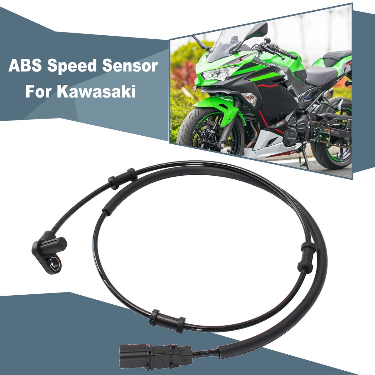 ＡＡＡ 1 Pc Rear Brake ABS Speed Sensor Cable For Kawasaki Ninja