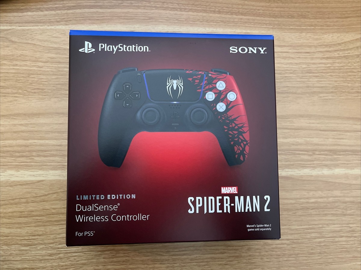 PlayStation 5 DualSense Wireless Controller Marvel's Spider-Man 2 PlayStation 5 DualSense Wireless Controller Marvel's Spider-Man 2