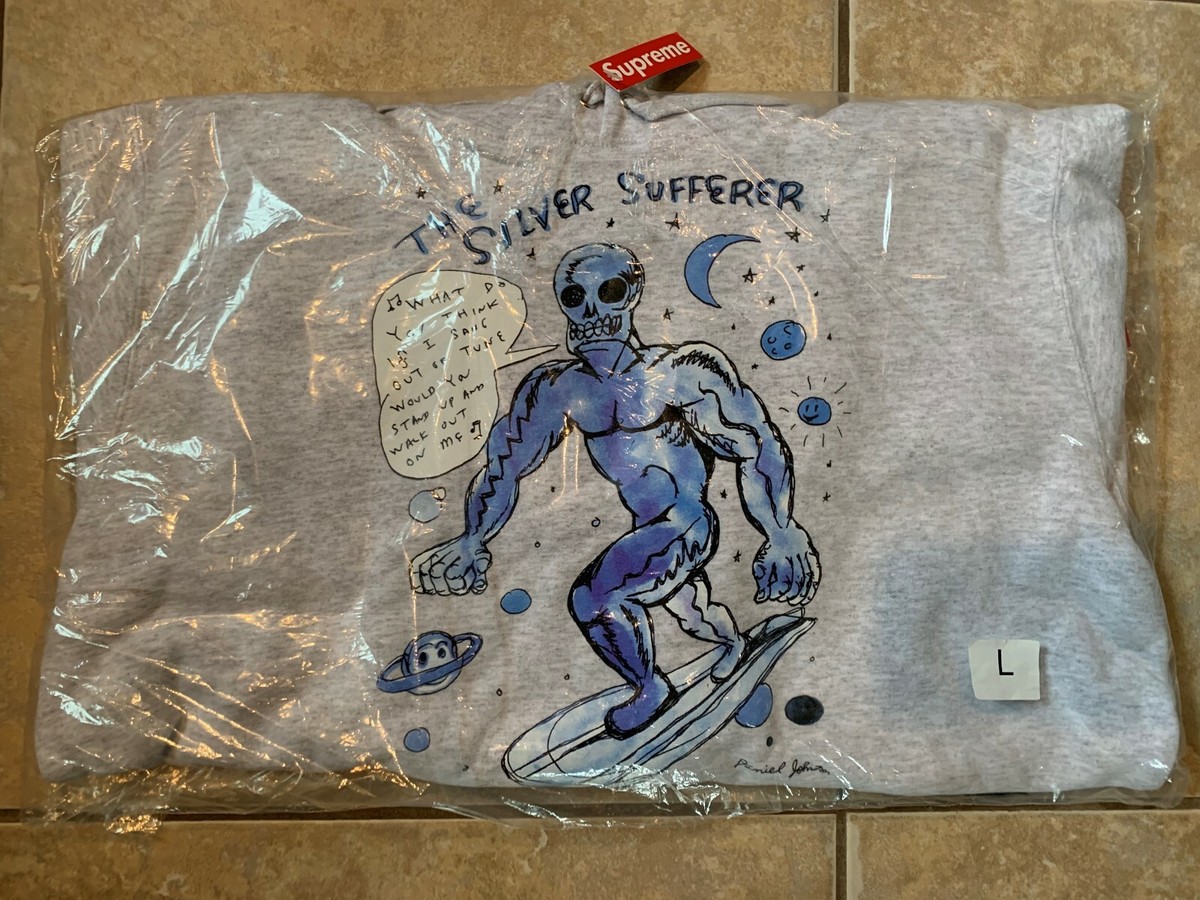 【Supreme】DANIEL JOHNSTON LOGO HOODED SWEATSHIRT【kse979】 Supreme Daniel Johnston Hooded Sweatshirt (SS20) - $158