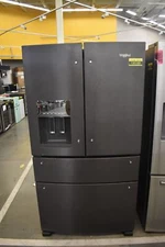 Whirlpool WRX735SDHV 36" BlackStainless French Door Refrigerator #130185  BFSALE