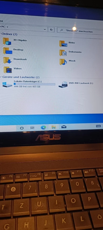 Asus X53b AMD E 450 - 500GB HDD - Windows 10 - Notebook/ Laptop - Bild 2 von 4