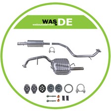Komplette Auspuffanlage ab Kat MAZDA 5 V (CR19) 1.8, 2.0 116 PS, 146 PS Auspuff