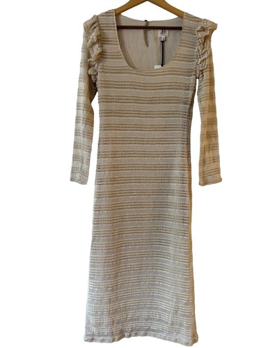 Opening Ceremony Bodycon Midi Dress Sheath Textured Size Small Originally  $475