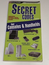 Secret Codes For Consoles  Handhelds Bradygames 2008 Handbook Book Video Games