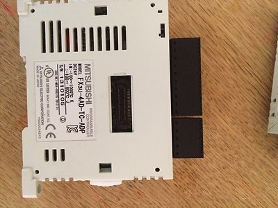 FX3U-4AD-TC-ADP MITSUBISHI PLC ANALOG INPUT MODULE FX3U4ADTCADP | eBay