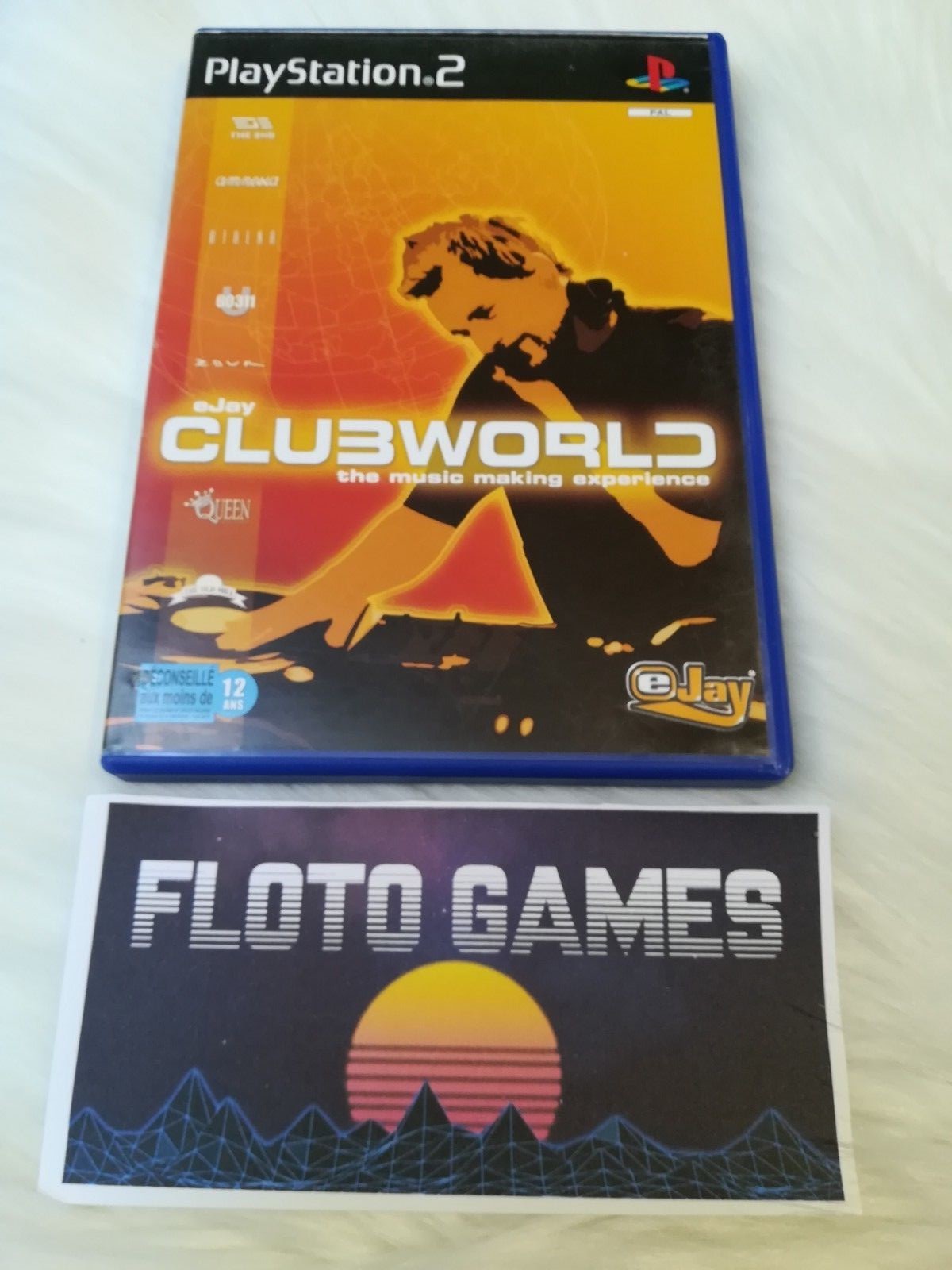 Jeu Ejay Clubworld pour Sony Playstation 2 PS2 PAL Complet CIB - Floto Games