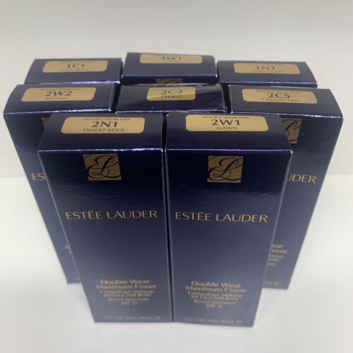 Estee Lauder Double Wear Maximum Cover Camouflage Makeup 1 Oz/ 30ml Choose Yours - Picture 1 of 4