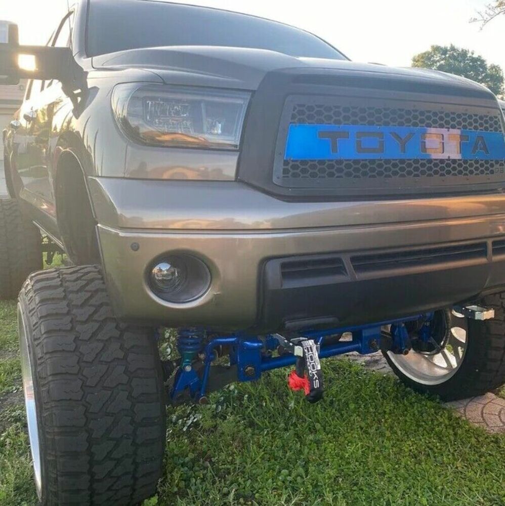 Royal Hooks Enhanced Billet Front Tow Hooks Red for Tundra RHO-12031-RD