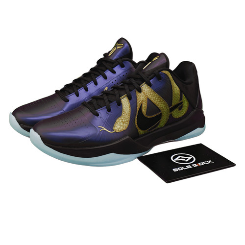 Nike Kobe 5 Protro Kobe V CNY 'Year of Mamba - Eggplant ' IB4481-500 Purple Gold