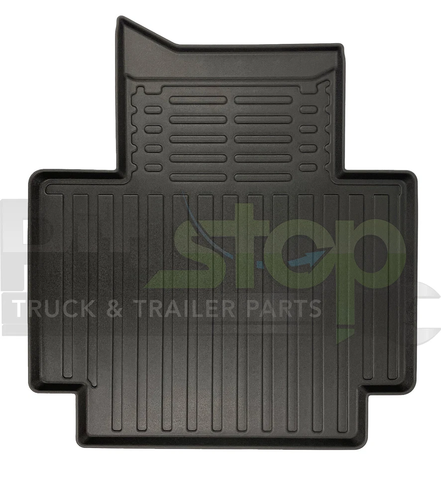 Volvo VNL 2004-2017 All Weather Floor Mats Thermoplastic Liners Set 3pcs Carpet - Image 4 of 4