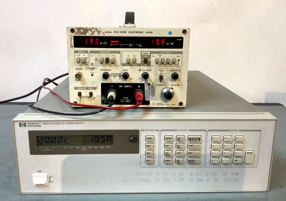 HP Agilent 6623A Triple Output 3-Channel DC System Power Supply LOAD TESTED - Image 2 of 4