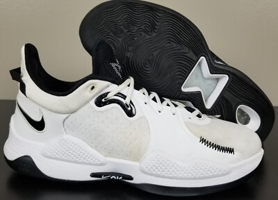 NIKE PG TB PAUL GEORGE WHITE BLACK BASKETBALL SHOES OREO DM5045