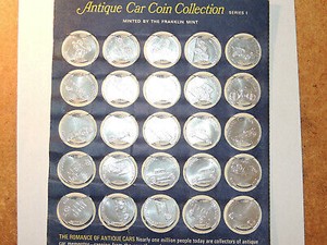 Sunoco Antique Car Coin Set 1901 To 1925 15199 Ebay