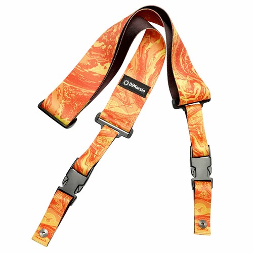 Nuevo DiMarzio DD2245 Steve Vai ClipLock orangeuniverse de liberación  rápida correa de guitarra | eBay