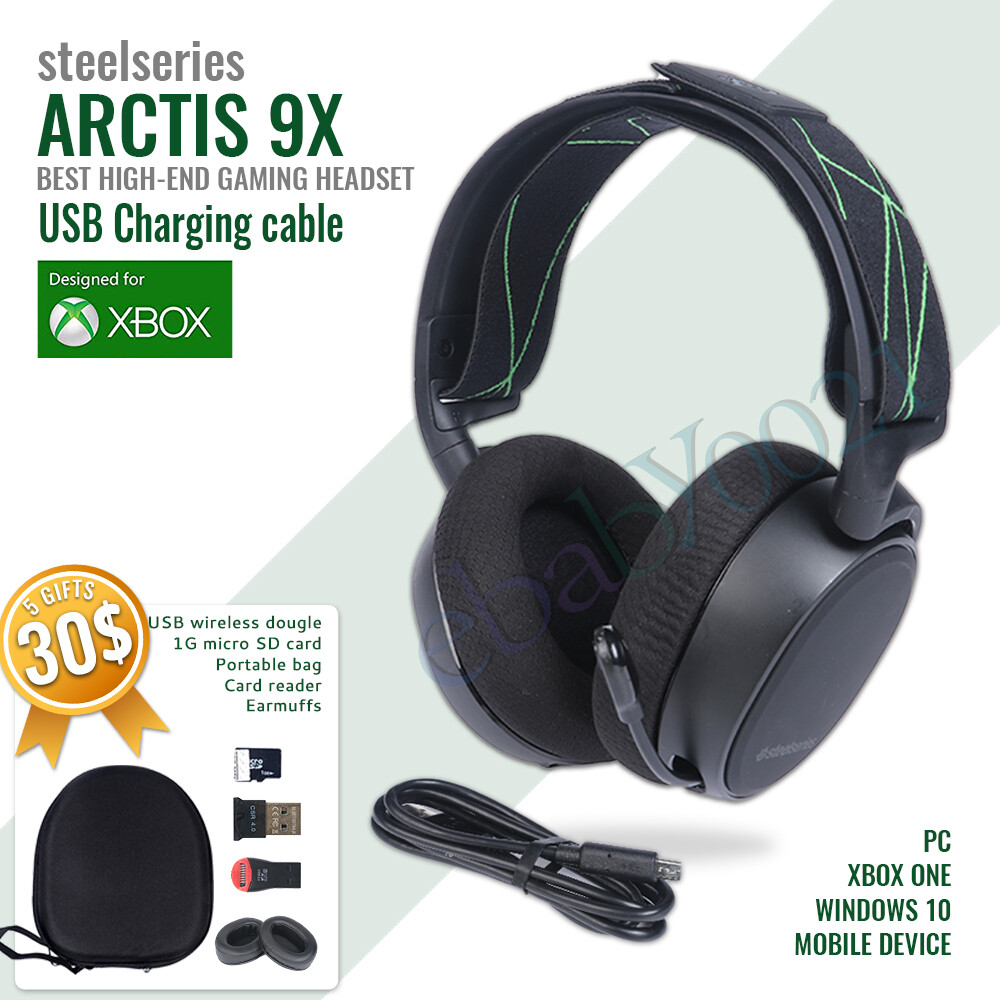 ik luister naar muziek Schurend Calamiteit Steelseries Arctis 9X wireless Gaming Headset for Xbox One | eBay ik luister naar muziek Schurend Calamiteit Steelseries Arctis 9X wireless Gaming Headset for Xbox One | eBay