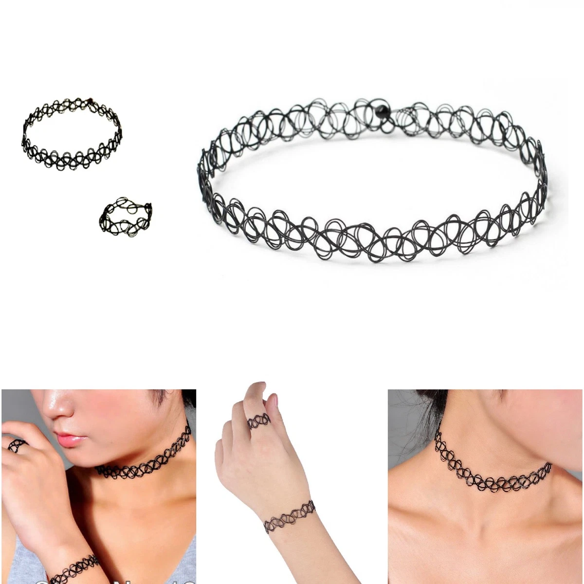 Black best sale neck choker