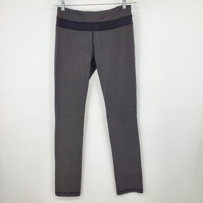 Lululemon Skinny Groove Diamond Dot Black and White Dotted