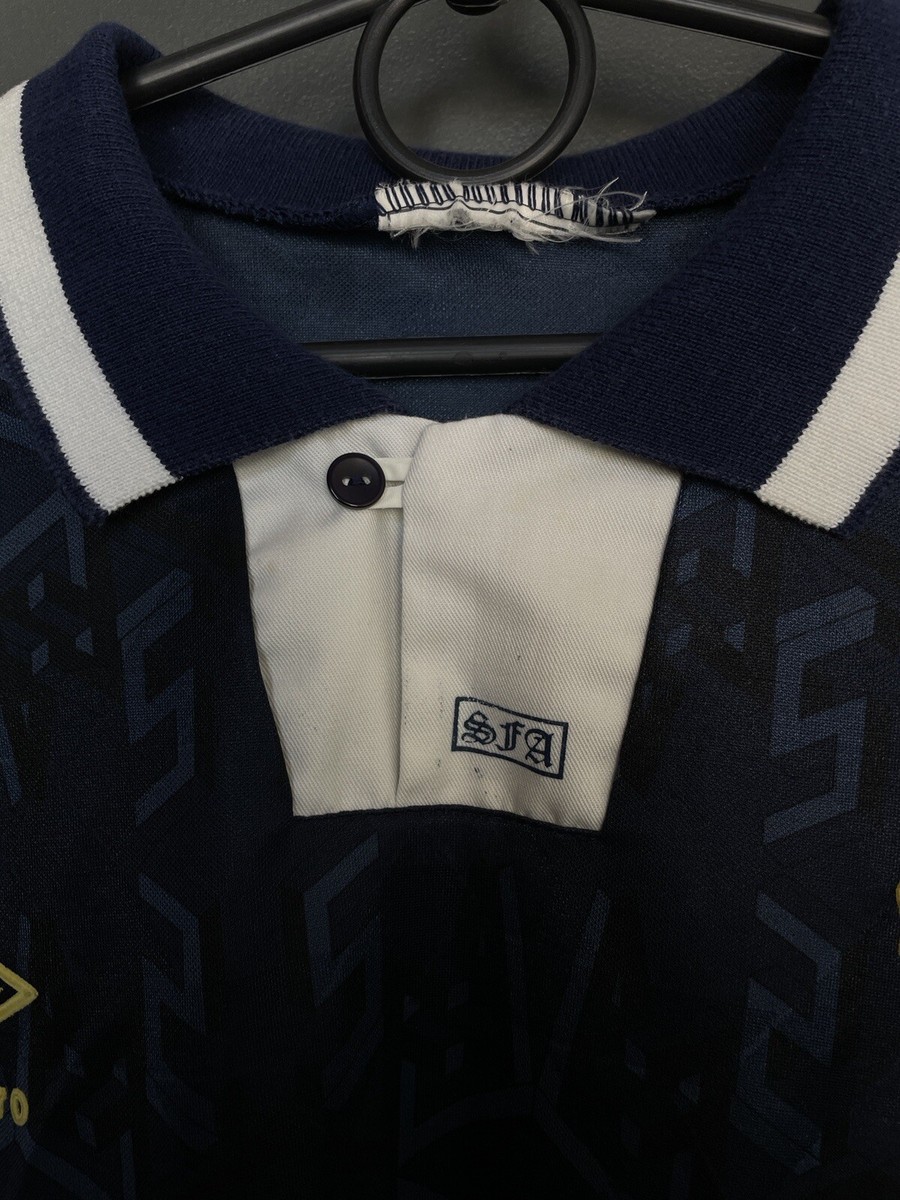 Maillot Vintage Écosse 1991-1994 – Umbro – Domicile – Taille M – Occasion