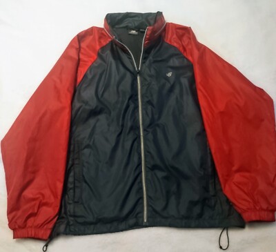 1993 Vintage New Balance Wind Breaker With Zip Out Hoodie For When It Rains.