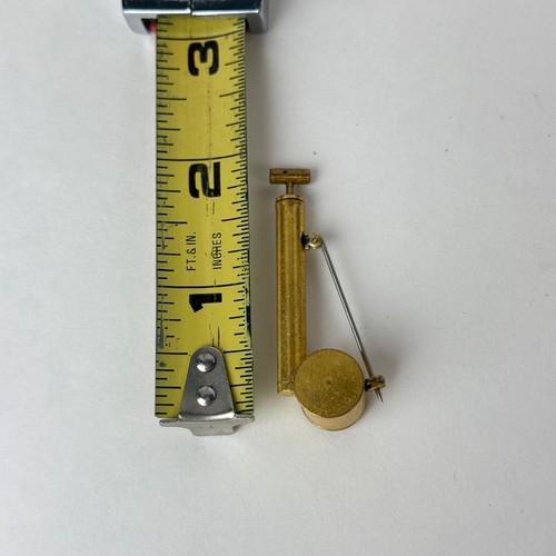 Vintage Perfume Atomizer 2" Brooch Pin Bug Spray 50’s Movie Promo Articulating - Picture 9 of 9