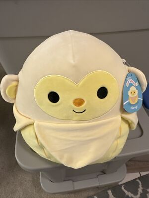 Squishmallow Pierogi the Banana Monkey 12 Inch Plush NEW with Tag RARE