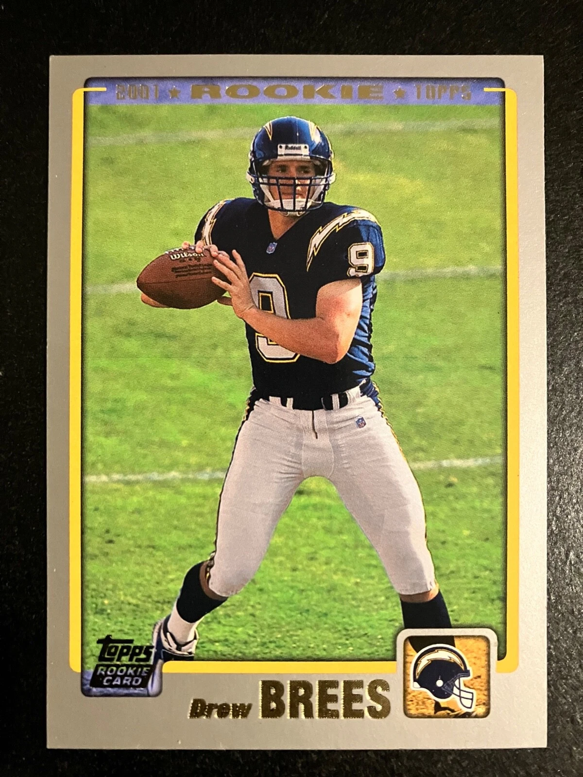 Drew Brees trading card