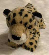 Aurora World Plush Flopsie 13  CHEETAH Stuffed Animal Toy Realistic