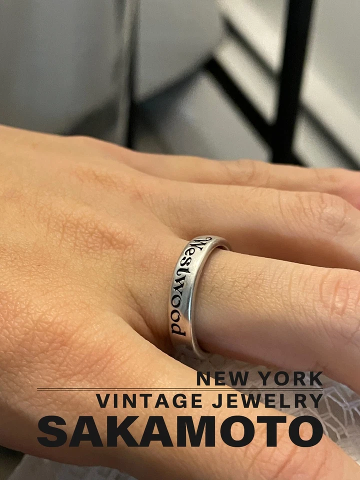 Anillo de plata vintage Vivienne Westwood Foto 3 de 4