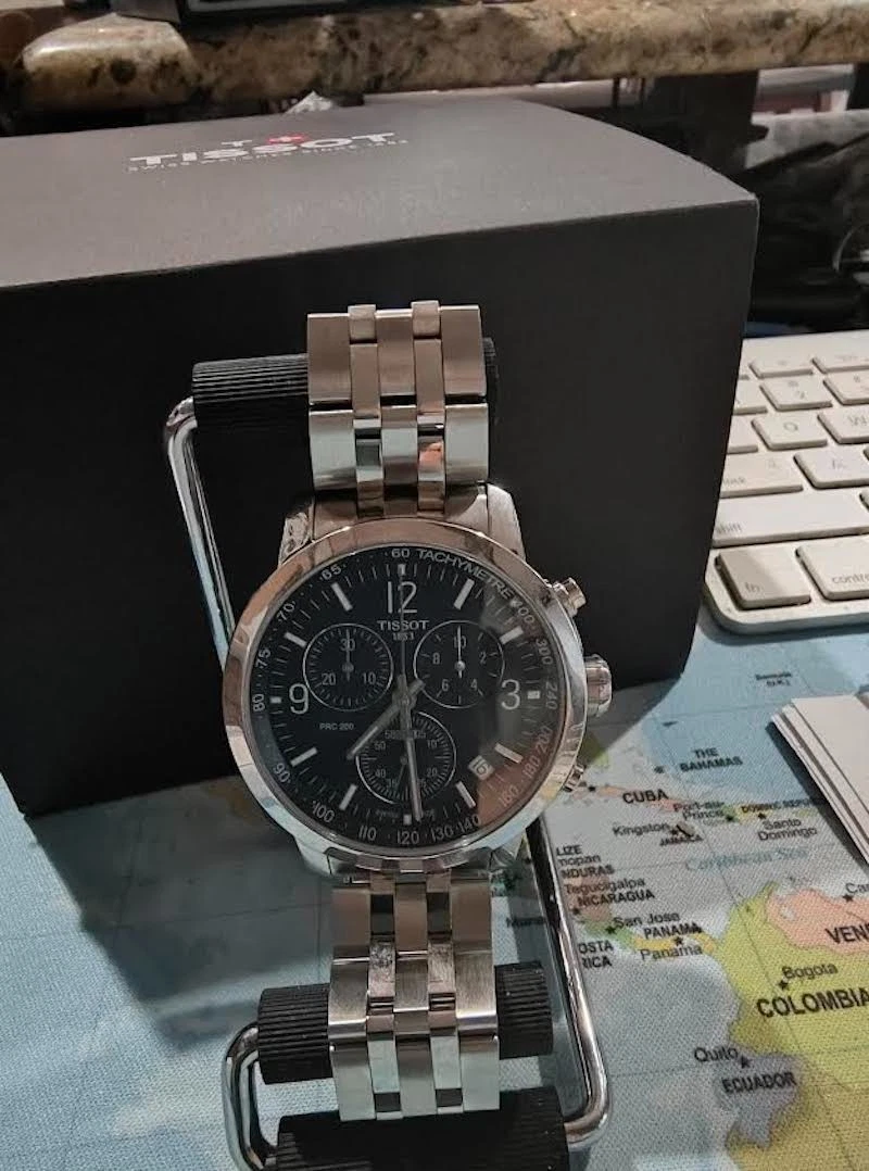 Tissot PRC 200 Black Band Wristwatches for sale | eBay