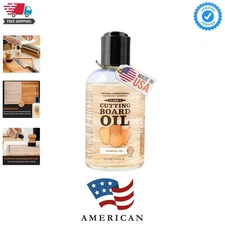 Mineral Oil - 8 oz Food Grade Conditioner for Wood Cutting Board, Cutting Boa...