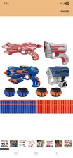 Foam Dart Launchers Toy Gun Set with Soft Darts for Ages 8-11
