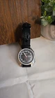 Vintage Seiko Quartz Chronograph Day Date Tachymeter Black Dial Runs