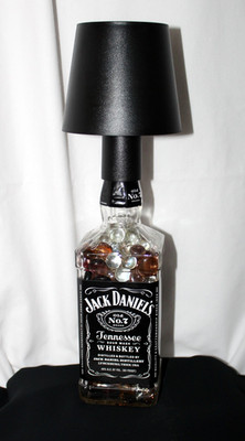 Jack Daniels Whiskey Lamp - No Cords!