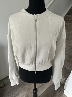 Lululemon Ribbed Softstreme Cropped Jacket Size 10