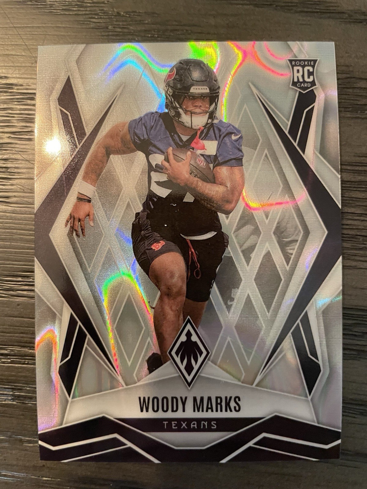 2025 Phoenix Football Woody Marks #236 Silver /75 RC Houston Texans Rookie