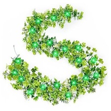 Thick  Timer - Lighted St Patricks Day Garland St Patricks Day Decorations, 6