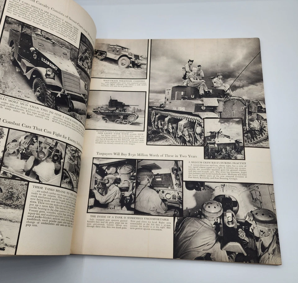 Fortune Magazine September 1940 Volume XXII Number 3 Vintage - Image 3 of 4