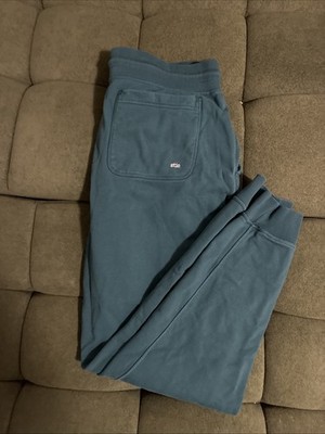 STIO Mens Whitebark French Terry Jogger Sweatpants, Size Large GREEN Fast Ship