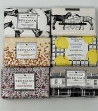 Set of 6 Beekman 1802 Pure Goat Milk Soap 3.5...