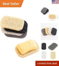 4 Pack Assorted Soap Saver Holder for Bar Soap Dish, Self Draining Soap Lift ...