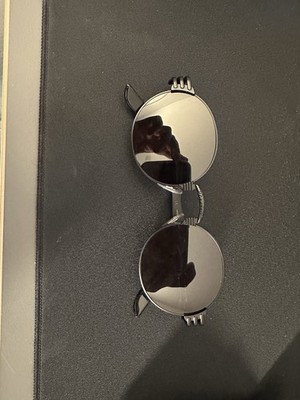 Jean Paul Gaultier 56-6106 Double Resort Sonnenbrille Black - Vintage Ungetragen