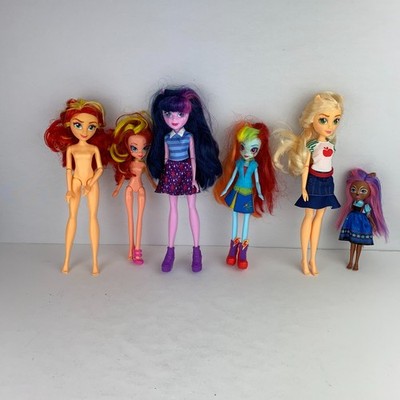 My Little Pony Equestria Twillight Sparkle Rainbow Dash Applejack Sancha Lot