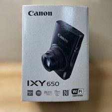 Canon IXY 650 Compact Digital Camera Silver Excellent Condition